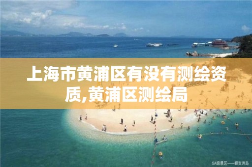 上海市黄浦区有没有测绘资质,黄浦区测绘局