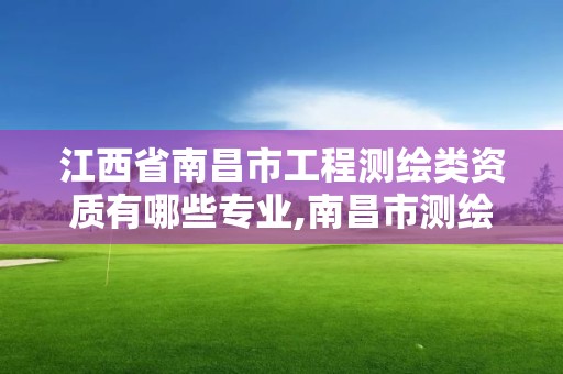 江西省南昌市工程测绘类资质有哪些专业,南昌市测绘设计研究院招聘。