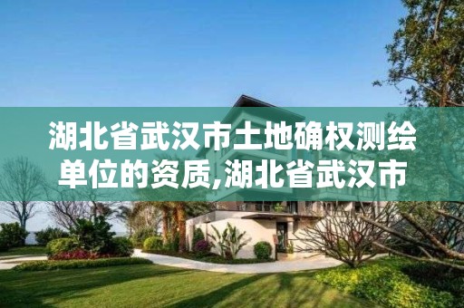 湖北省武汉市土地确权测绘单位的资质,湖北省武汉市土地确权测绘单位的资质是什么。