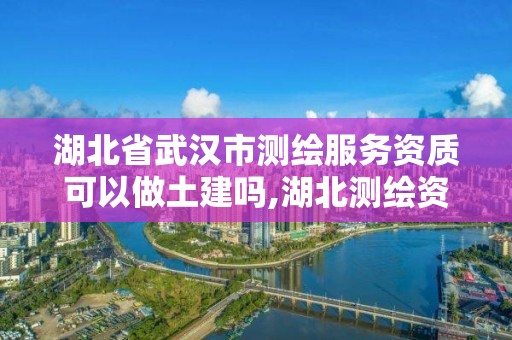 湖北省武汉市测绘服务资质可以做土建吗,湖北测绘资质单位。