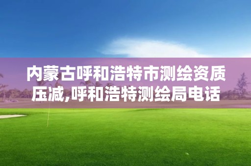 内蒙古呼和浩特市测绘资质压减,呼和浩特测绘局电话