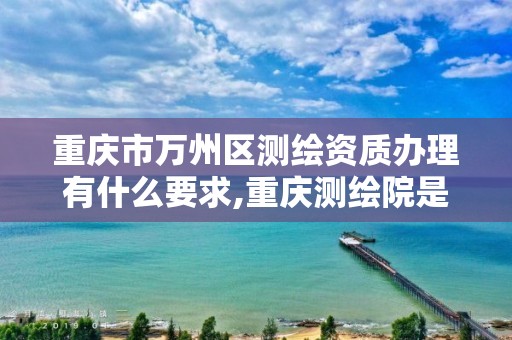 重庆市万州区测绘资质办理有什么要求,重庆测绘院是什么单位。