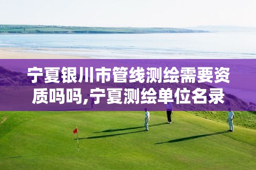 宁夏银川市管线测绘需要资质吗吗,宁夏测绘单位名录