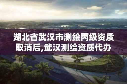 湖北省武汉市测绘丙级资质取消后,武汉测绘资质代办