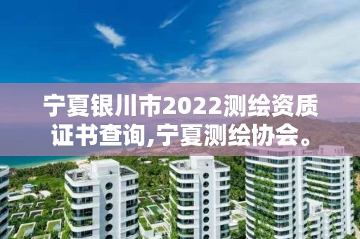 宁夏银川市2022测绘资质证书查询,宁夏测绘协会。