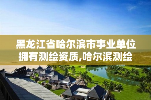 黑龙江省哈尔滨市事业单位拥有测绘资质,哈尔滨测绘局是干什么的