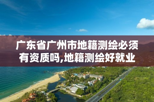 广东省广州市地籍测绘必须有资质吗,地籍测绘好就业吗。