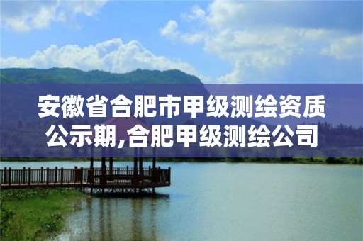 安徽省合肥市甲级测绘资质公示期,合肥甲级测绘公司。