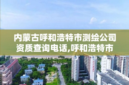 内蒙古呼和浩特市测绘公司资质查询电话,呼和浩特市测绘公司有哪些。