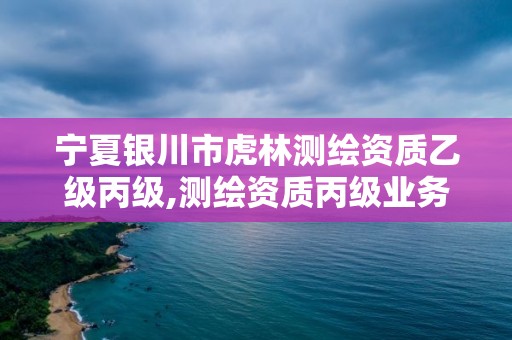 宁夏银川市虎林测绘资质乙级丙级,测绘资质丙级业务范围