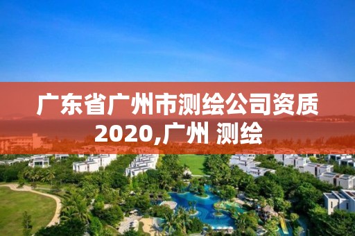 广东省广州市测绘公司资质2020,广州 测绘