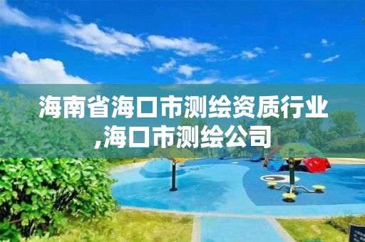 海南省海口市测绘资质行业,海口市测绘公司