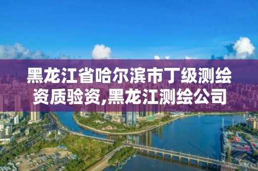 黑龙江省哈尔滨市丁级测绘资质验资,黑龙江测绘公司乙级资质