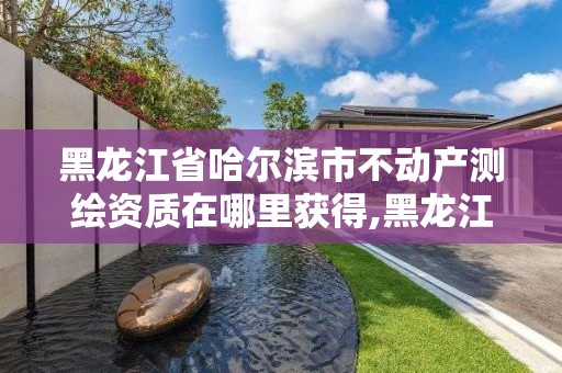 黑龙江省哈尔滨市不动产测绘资质在哪里获得,黑龙江省哈尔滨市测绘局。