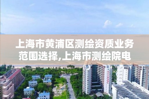 上海市黄浦区测绘资质业务范围选择,上海市测绘院电话。