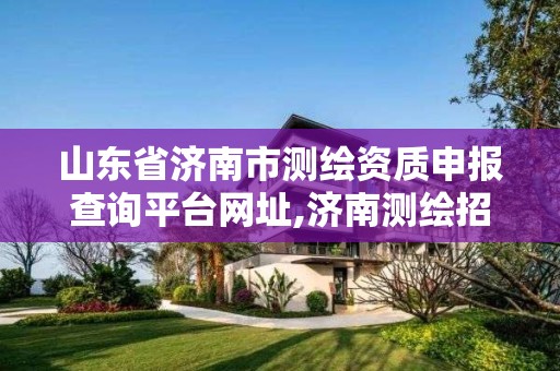 山东省济南市测绘资质申报查询平台网址,济南测绘招标。