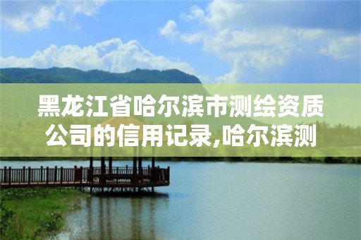 黑龙江省哈尔滨市测绘资质公司的信用记录,哈尔滨测绘公司招聘。