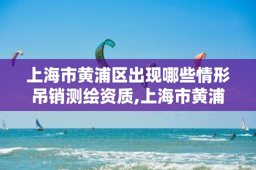 上海市黄浦区出现哪些情形吊销测绘资质,上海市黄浦区测绘中心