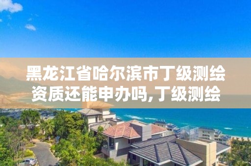 黑龙江省哈尔滨市丁级测绘资质还能申办吗,丁级测绘资质申请人员条件。