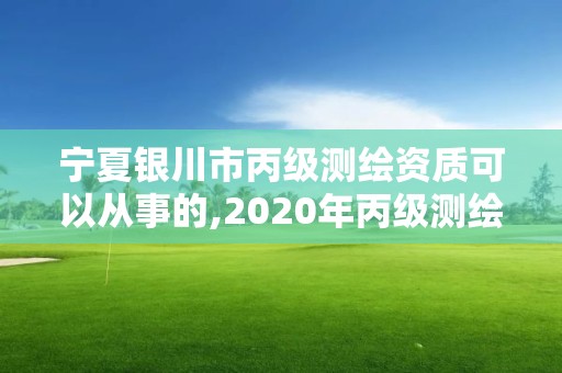 宁夏银川市丙级测绘资质可以从事的,2020年丙级测绘资质会取消吗