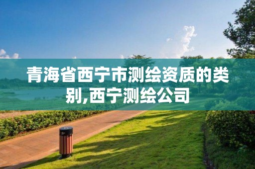 青海省西宁市测绘资质的类别,西宁测绘公司