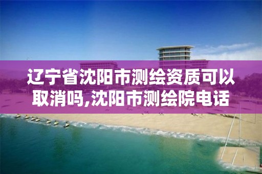 辽宁省沈阳市测绘资质可以取消吗,沈阳市测绘院电话