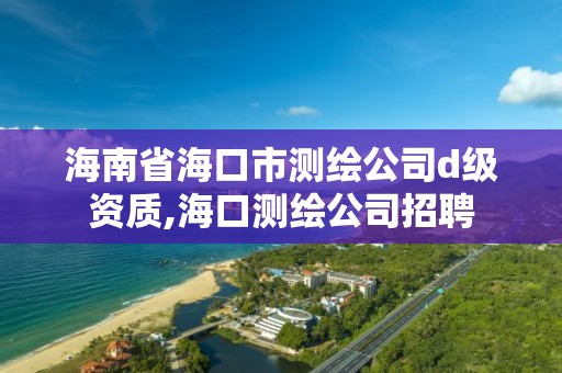 海南省海口市测绘公司d级资质,海口测绘公司招聘