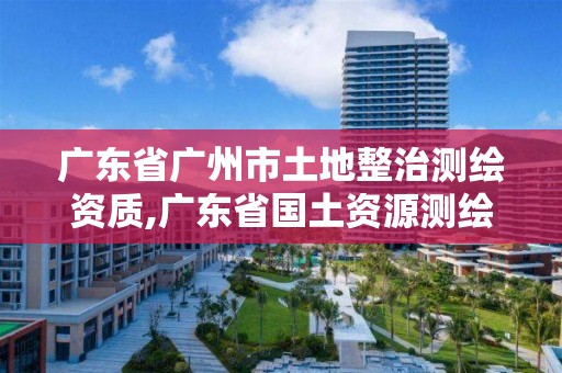 广东省广州市土地整治测绘资质,广东省国土资源测绘院改革