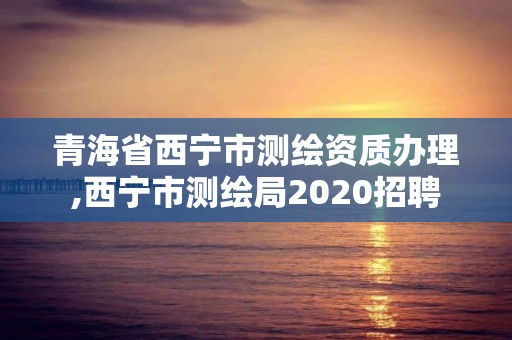 青海省西宁市测绘资质办理,西宁市测绘局2020招聘