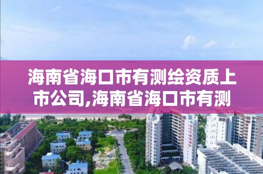 海南省海口市有测绘资质上市公司,海南省海口市有测绘资质上市公司吗。