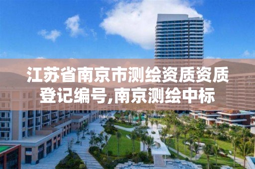 江苏省南京市测绘资质资质登记编号,南京测绘中标