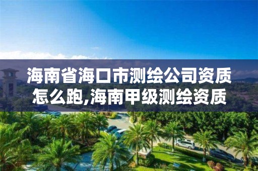 海南省海口市测绘公司资质怎么跑,海南甲级测绘资质单位