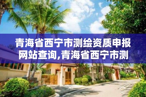 青海省西宁市测绘资质申报网站查询,青海省西宁市测绘资质申报网站查询电话