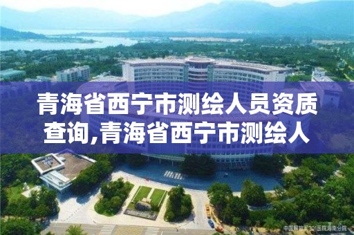 青海省西宁市测绘人员资质查询,青海省西宁市测绘人员资质查询网