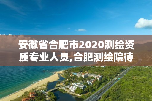 安徽省合肥市2020测绘资质专业人员,合肥测绘院待遇怎么样