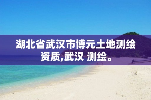 湖北省武汉市博元土地测绘资质,武汉 测绘。