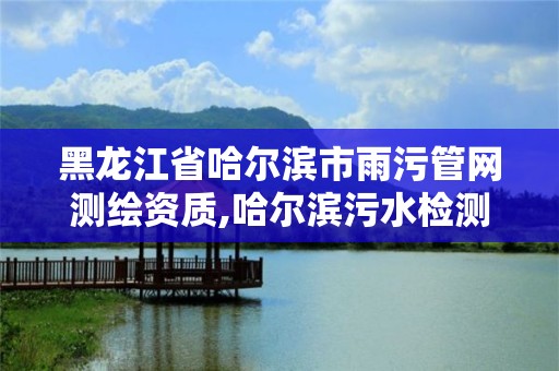 黑龙江省哈尔滨市雨污管网测绘资质,哈尔滨污水检测机构