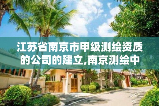 江苏省南京市甲级测绘资质的公司的建立,南京测绘中标。