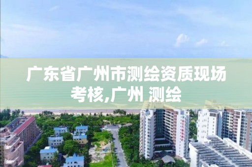 广东省广州市测绘资质现场考核,广州 测绘