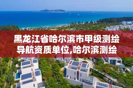 黑龙江省哈尔滨市甲级测绘导航资质单位,哈尔滨测绘勘察研究院怎么样