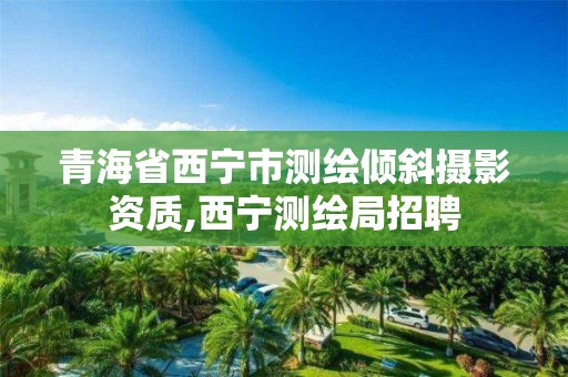 青海省西宁市测绘倾斜摄影资质,西宁测绘局招聘