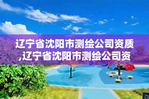 辽宁省沈阳市测绘公司资质,辽宁省沈阳市测绘公司资质公示