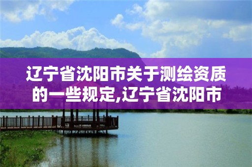 辽宁省沈阳市关于测绘资质的一些规定,辽宁省沈阳市关于测绘资质的一些规定有哪些。