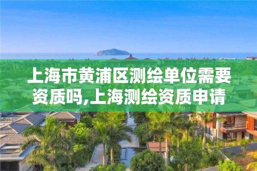 上海市黄浦区测绘单位需要资质吗,上海测绘资质申请