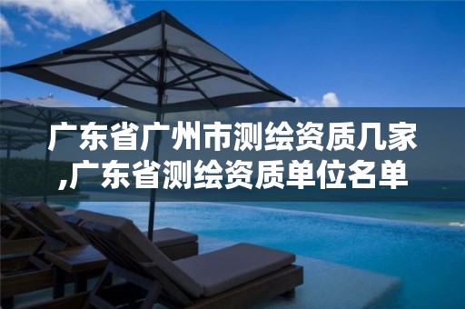 广东省广州市测绘资质几家,广东省测绘资质单位名单