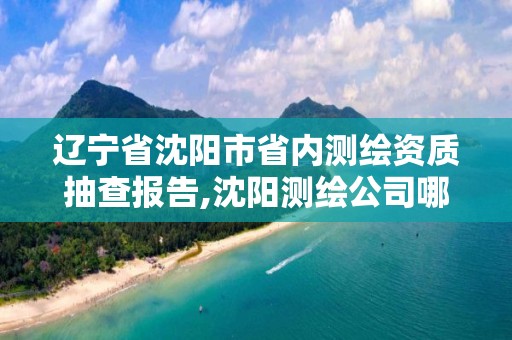 辽宁省沈阳市省内测绘资质抽查报告,沈阳测绘公司哪家强哪家好。