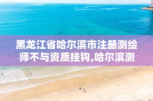 黑龙江省哈尔滨市注册测绘师不与资质挂钩,哈尔滨测绘局工资怎么样