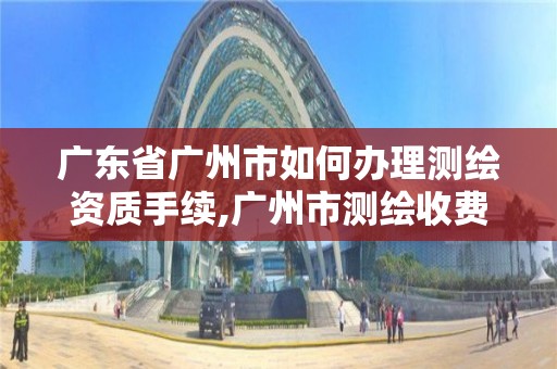 广东省广州市如何办理测绘资质手续,广州市测绘收费标准