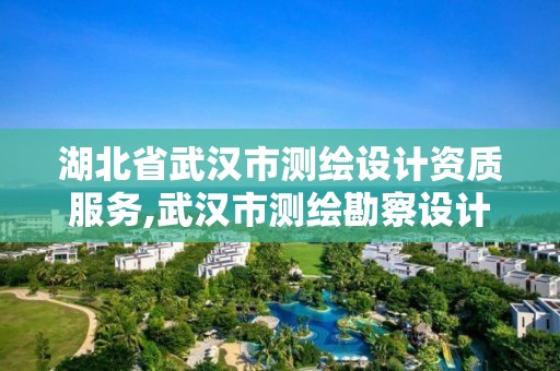 湖北省武汉市测绘设计资质服务,武汉市测绘勘察设计甲级资质公司