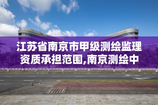 江苏省南京市甲级测绘监理资质承担范围,南京测绘中标